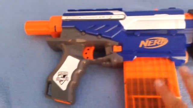 Nerf N-strike elite alpha trooper cs-12 bemutató смотреть онлайн