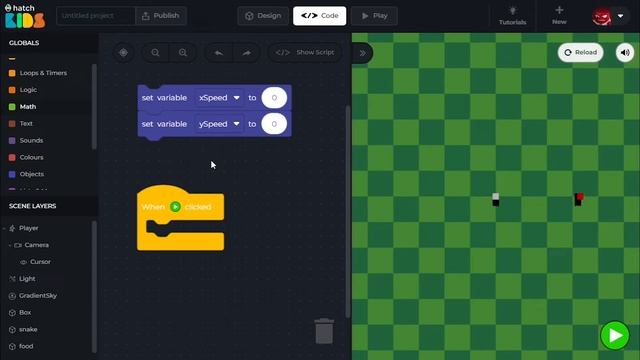 Hatch Kids Tutorial #8.1: Create a 3D Snake Game (Part 1) смотреть онлайн