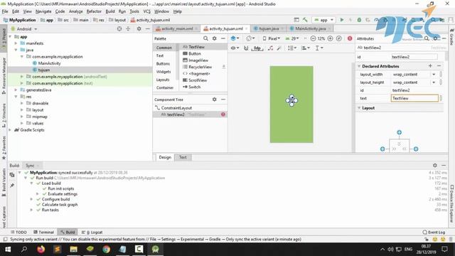 CARA PINDAH LAYOUT MENGGUNAKAN ANDROID STUDIO смотреть онлайн
