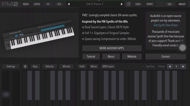 DX FM Piano /FM player 2 plugin Garageband смотреть онлайн