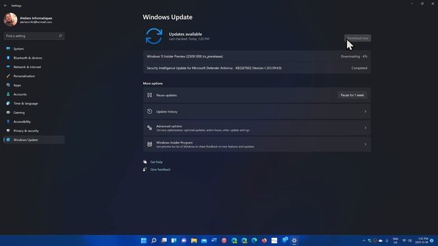 Windows 11 Insider preview build 22509 released DEV Channel with a fwe new features смотреть онлайн