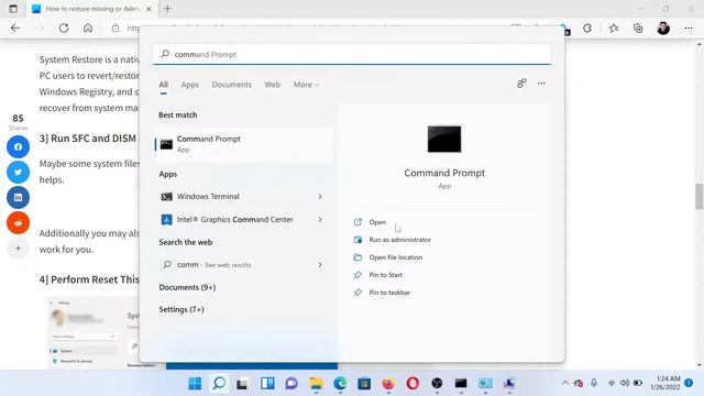 How to restore missing or deleted Services in Windows 11/10 смотреть онлайн