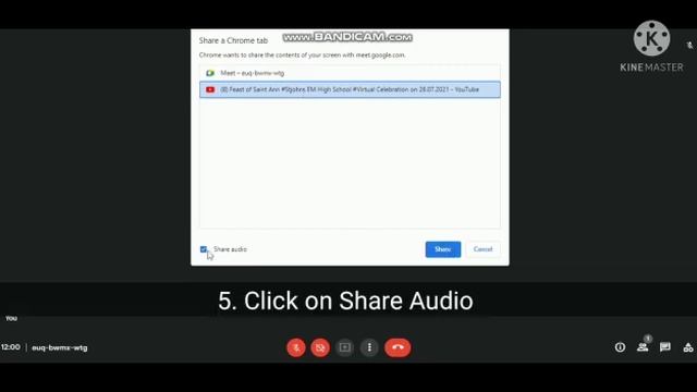 How to present YouTube video with audio in Google Meet смотреть онлайн