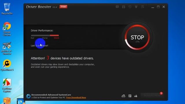 Driver Booster برنامج لجميع تعريفات اى جهاز كارت شاشه صوت انترنت جميع التعريفات باخر اصدارتها смотреть онлайн
