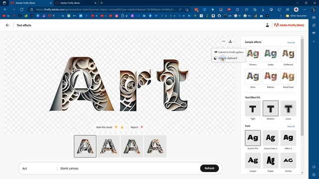 How to create Text art with AI - using Adobe Firefly смотреть онлайн