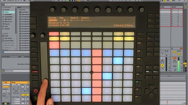 SEM Ableton Live Tutorial - Push's Melodic Step Sequencer смотреть онлайн