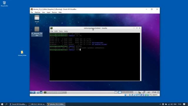 virtualbox lubuntu shared folder смотреть онлайн