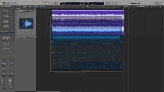 Logic Pro // Custom Quick Sampler Instruments смотреть онлайн