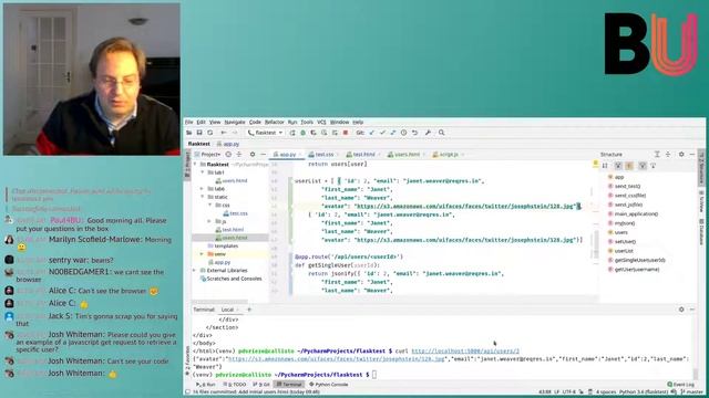 APP L9 (part 7) – Implementing the API in Flask смотреть онлайн