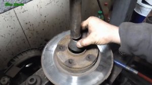 Замена подшипника задней ступицы Renault Trafic