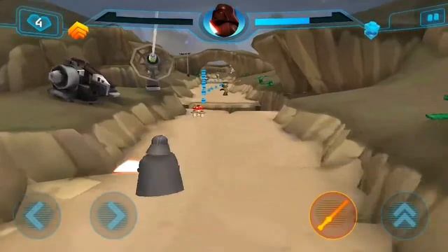 LEGO The New Yoda Chronicles (Android) - Dark Side - Darth Vader - 200 Holocrons - Silver Medal смотреть онлайн
