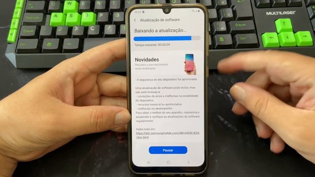 NOVA ATUALIZAÇÃO NO SAMSUNG A50 - ANDROID 11? смотреть онлайн