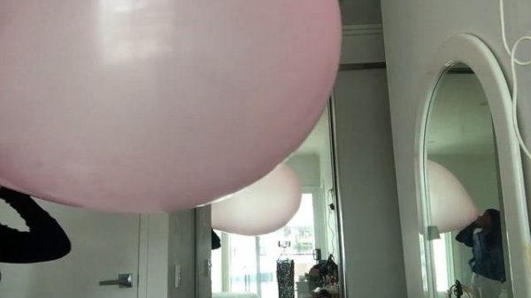 Giant Pink Balloon 🎈 Blowing Up a 36" (90cm) Balloon (Bonus Footage)!!