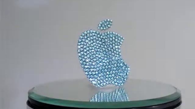 iPhoneCAZE --- Macbook Swarovski Blue Crystal Apple logo смотреть онлайн