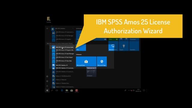 IBM SPSS AMOS 25 license error смотреть онлайн
