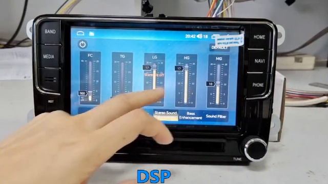 8581 solution 7 inch car android dvd player for VW, can be customized смотреть онлайн