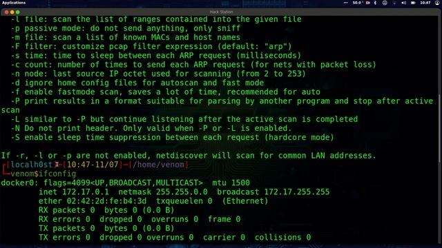 DISCOVERING HOSTS ON NETWORK WITH NETDISCOVER смотреть онлайн