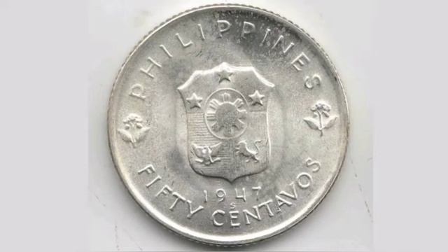 PHILIPPINES 1947 FIFTY CENTAVOS Coin VALUE - Glen Douglas Mac Arthur смотреть онлайн