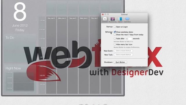 Blotter App: Desktop Calendar For Your Mac смотреть онлайн