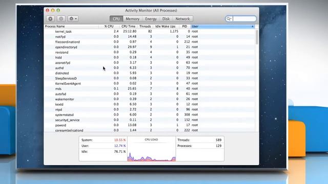 How to view Running Processes in the Activity Monitor on Mac смотреть онлайн