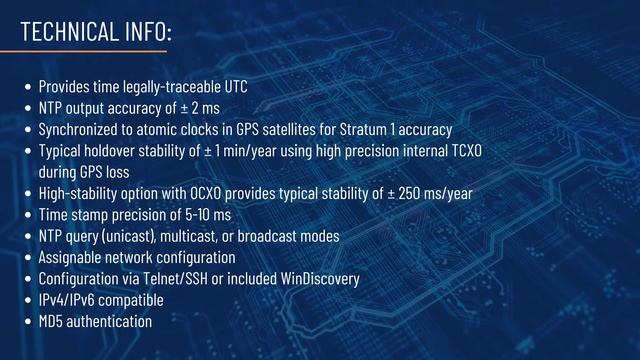 Product Overview | NTP100-GPS NTP Time Server смотреть онлайн