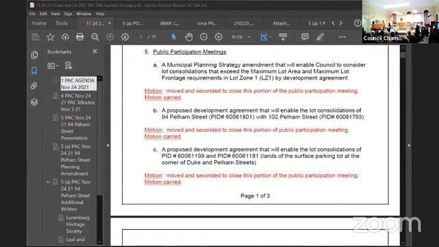 PAC Public Participation Meeting - Nov 24, 2021 смотреть онлайн