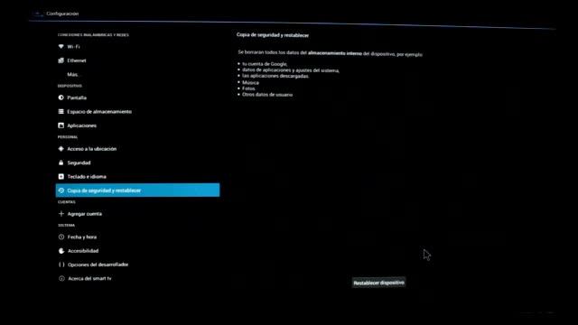 Restaurar Valores de Fábrica OS Android 4.2.2 Tele Smart VIOS смотреть онлайн