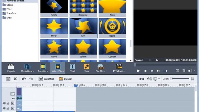 How To Make Even X Discontinues Effect On AVS Video Editor смотреть онлайн