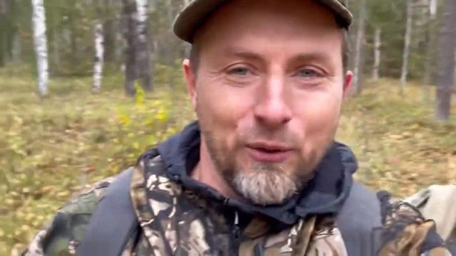 Встреча с лосем в тайге!!!