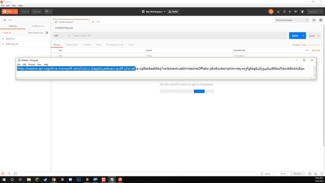 Using Postman to Test our LUIS App смотреть онлайн