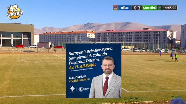 #NİĞDE BELEDİYE SPOR & #SARAYÖNÜ BELEDİYE SPOR #CANLI YAYIN смотреть онлайн