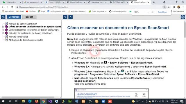 Como escanear en Epson L3110 смотреть онлайн