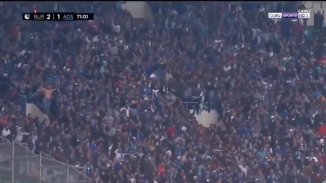 bursa taraftarını çaresiz bırakan Adana Demirspor taraftarı ! смотреть онлайн