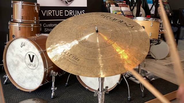 Istanbul Agop 20” Special Edition Jazz Ride (1840g) Cymbal Demo @ VIRTUE Drums смотреть онлайн