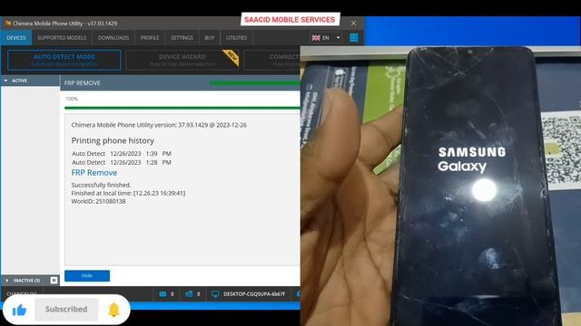 SAMSUNG M12 M127 REMOVE FRP DONE VIA TEST POINT WITH CHIMERA TOOL sida looga jabiyo gmailka смотреть онлайн