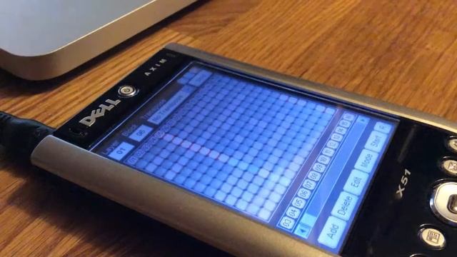Aurora Sound Studio for Windows Mobile running on my Dell Axim смотреть онлайн