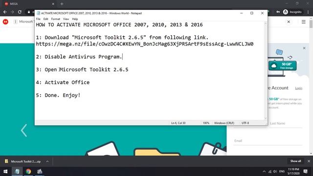 ACTIVATE MICROSOFT OFFICE 2007, 2010, 2013 & 2016 Windows World смотреть онлайн