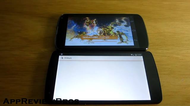 Nexus 5 vs Nexus 4 - 3DMark Benchmark смотреть онлайн