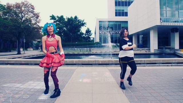 BAAM Momoland Cosplay Dance Cover - Miku Heart Hunter and Overwatch D.Va Cosplay смотреть онлайн