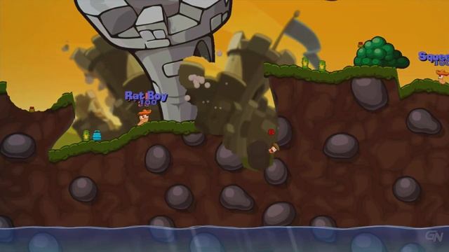 Worms 2: Armageddon (2009) - Full Gameplay | XBOX 360 ARCADE | UHD | 4K | смотреть онлайн