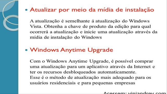 Curso 70-680 Aula 04 Atualização para edição do windows 7 смотреть онлайн