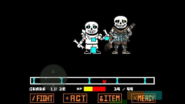 Ink sans fight (android battle) смотреть онлайн