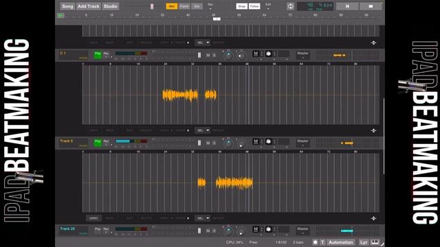 Recording 🔥 Rap Vocals Live on iPad in MultiTrackStudio MTS смотреть онлайн