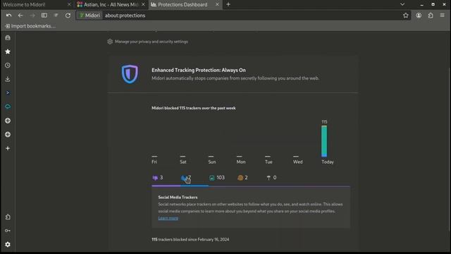 Midori Browser Privacy Statistics: Control your privacy смотреть онлайн