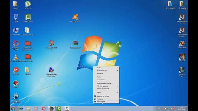 como colocar a opção personalizar no windows 7 home basic e starter смотреть онлайн