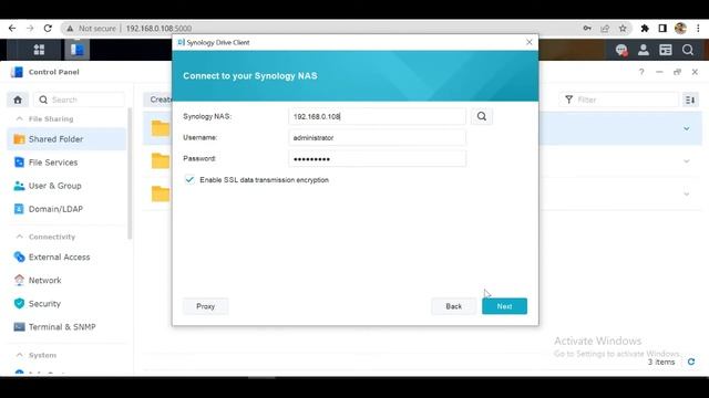 NAS Synology Auto Sync Folder with PC. смотреть онлайн