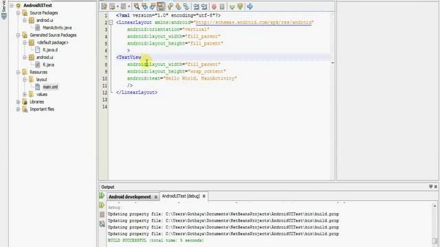 Android UI development using DroidDraw Part 1 смотреть онлайн