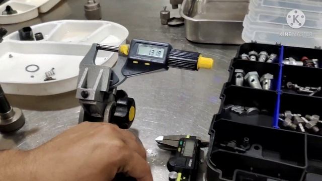 BOSCH CRI 2-16 injector air gap measurement ! 0445110709 injector repair ! INJECTOR shim settings смотреть онлайн