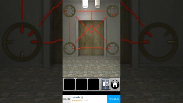 прохождение 3 уровень игра 100 дверей побег смотреть онлайн