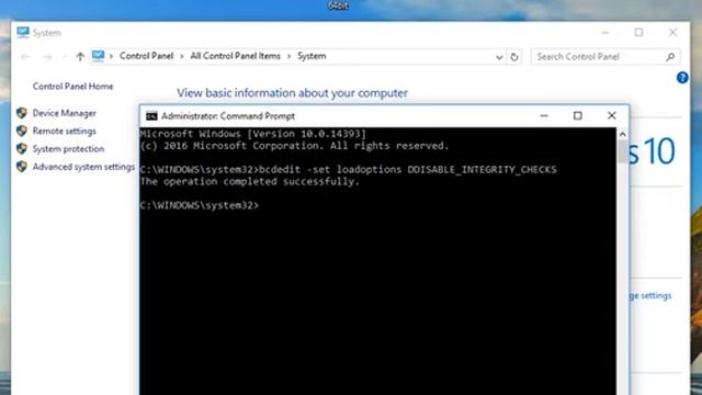 Disable driver signature check смотреть онлайн